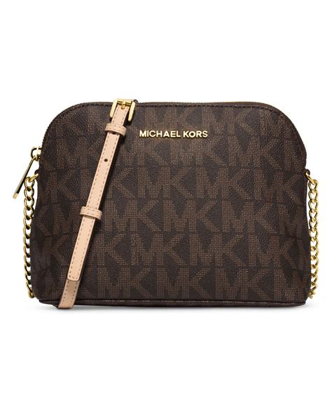 michael kors large dome crossbody